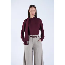 Trend Alacati Stili Ženska bluza Alc-X15154, Bordo