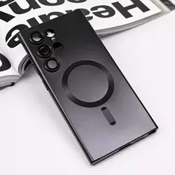 Torbica Magsafe Chrome za Samsung S928B Galaxy S24 Ultra crna