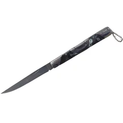 Vanjski sklopivi nož CO-18254 - 24 / 13cm / Crna / Bijela KP18254