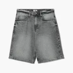 Cropp - Baggy teksas šorts - light grey