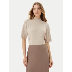Bruuns Bazaar Pulover Anemones BBW4521 Bež Regular Fit