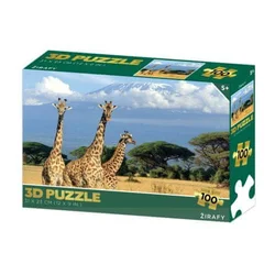 Puzzle 3D - Žirafe