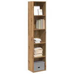 Regal za knjige boja hrasta 40x30x189 cm konstruirano drvo