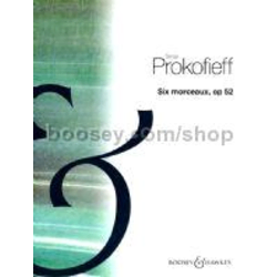 PROKOFIEFF note:SIX MORCEAUX OP.52