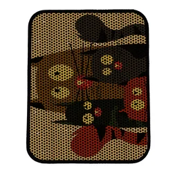 Aberto Design Prostorika za toalet za mačke Nrszn0094, 45 x 60 cm, Šarena