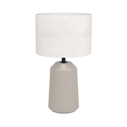 Eglo 900823 - Stona lampa CAPALBIO 1xE27/40W/230V krem boje