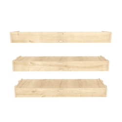 HANAH HOME Zidna polica Hiko Oak