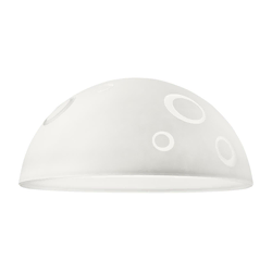 Zamensko staklo SFERA E27 140x300 mm belo