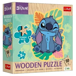 Trefl Drvena slagalica Stitch, 50 delova