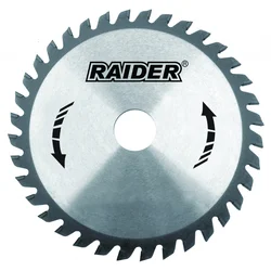 Raider 163118 Listovi za kružnu testeru, 255x25.4mm