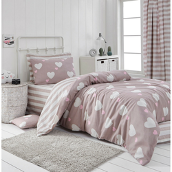 L`ESSENTIEL MAISON Posteljina (140 x 200) Herz Dusty Rose
