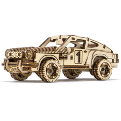 Lesena mestna sestavljanka 3D Rally Car 4, lesena