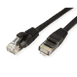 Secomp Value UTP PatchCord Cat6/Cl.E, crna, 0.5m