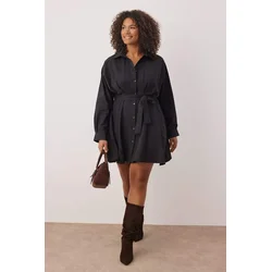 Trendyol Curve Ženska haljina Tbbaw26Ah00046, Crna