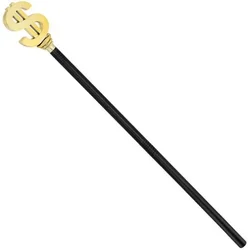 shumee Pimp Stick Dollar Rapper 80s Disco 76 cm