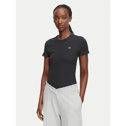 Lacoste Majica TF5538 Črna Regular Fit