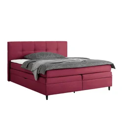 Boxspring Krevet Miami 180/200 cm , boja crnog vina