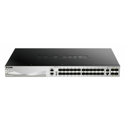 D-Link DGS-3130-30S/E mrežni prekidač Upravljano L3 10G Ethernet (100/1000/10000) Sivo