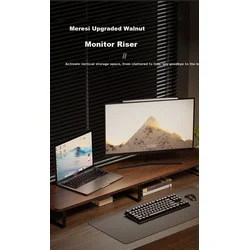 Mryc Postolje za monitor, 100×26 cm, Braon