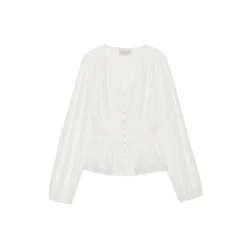 Anna Field Bluza bela