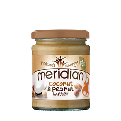 Meridian MERIDIAN Natural Peanut & Coconut butter Smooth* (rok up.:10/2019) (280 g)
