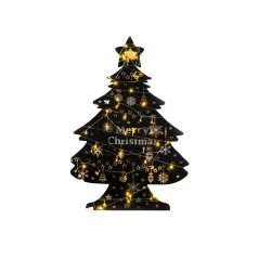 Wallity Zidna dekoracija XMASBLACK-031, 70x100 cm, Crna