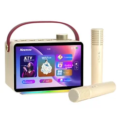 Newmine Bluetooth zvučnik sa 2 mikrofona KK19, Zlatne boje