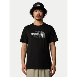 The North Face Majica Easy NF0A8A6C Črna Regular Fit