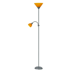 RABALUX Podna lampa Action srebrna