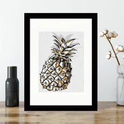 Wallity Dekorativna uramljena slika, 24x29cm, Šarena