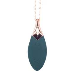 Lola games Klitoralni vibrator Vibrating necklace Liberty Leaf, Zeleni