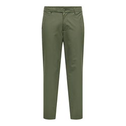 Only & Sons Chino hlače ONSFLEX oliva