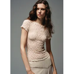 MANGO Bluza MARIAN nude