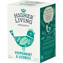 Higher Living Peppermint & Licorice Tea - 15 Vrećica