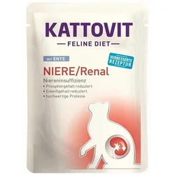 Kattovit Medicinska hrana za mačke Renal, Pačetina, 85g