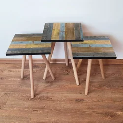HANAH HOME Set 3 stočića 3Shp2 Multicolor