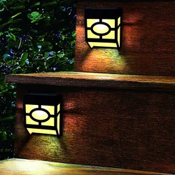 Solarne Fasadne Zidne LAMPE Žute 4 komada