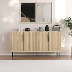 Hanah Home Konzolni sto Clara, 150x75x36 cm, Boje hrasta
