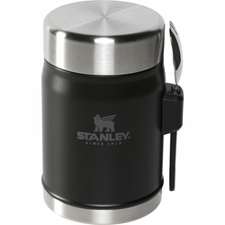 STANLEY Classic Legendary Food Jar 0,4L termo posuda za hranu i spork - Matte Black