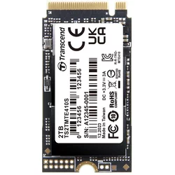 SSD Transcend M.2 PCIe NVMe 2TB 410S 2242, 5000/4300 MB/s, 3D NAND, Gen4 x4
