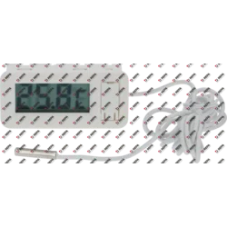 Digitalni termometer -50 do +70 °C, bel EBERHARDT