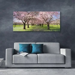 tulup.si Slika na platnu Drevesa narava poti 120x60 cm