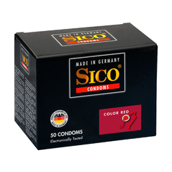 Kondomi Sico Color Strawberry - 50 kom