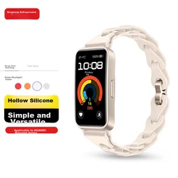 Binghong Zamenska narukvica za pametni sat za Huawei Band 10, Bela