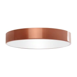 Plafonsko svetlo CLEO 4xE27/24W/230V prečnika 50 cm bakarne boje