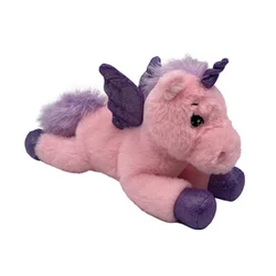 Plišasti samorog 30 cm - roza