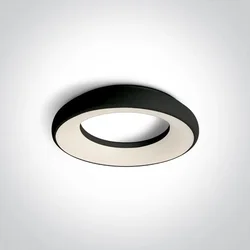 PLAFONJERA LED/25W/3000K/1850lm/240V CRNA