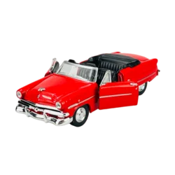 shumee WELLY OLD TIMER 1953 FORD CRESTLINE SUNLINER BREZ STREHE RDEČ 1:34 42331
