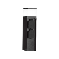 Spoljašnja lampa sa 2 grla, 1xG9/11W/230V, IP44