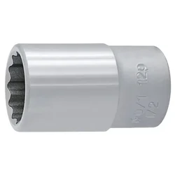 Ključ nasadni dvanaestougli, prihvat 1/2 190/1 12p 19mm UNIOR